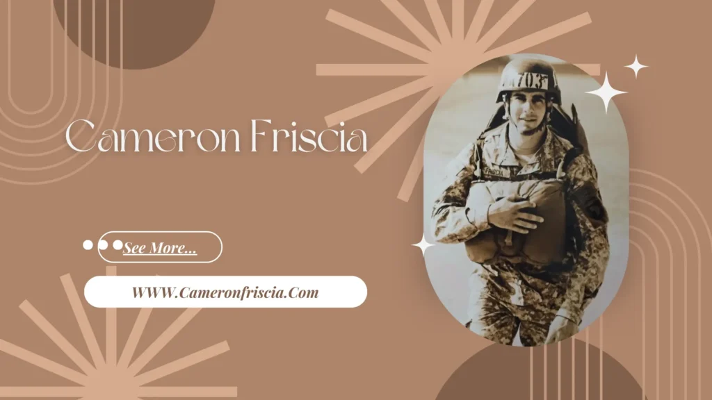 cameron friscia military service