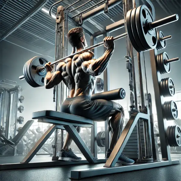 smith machine shoulder press