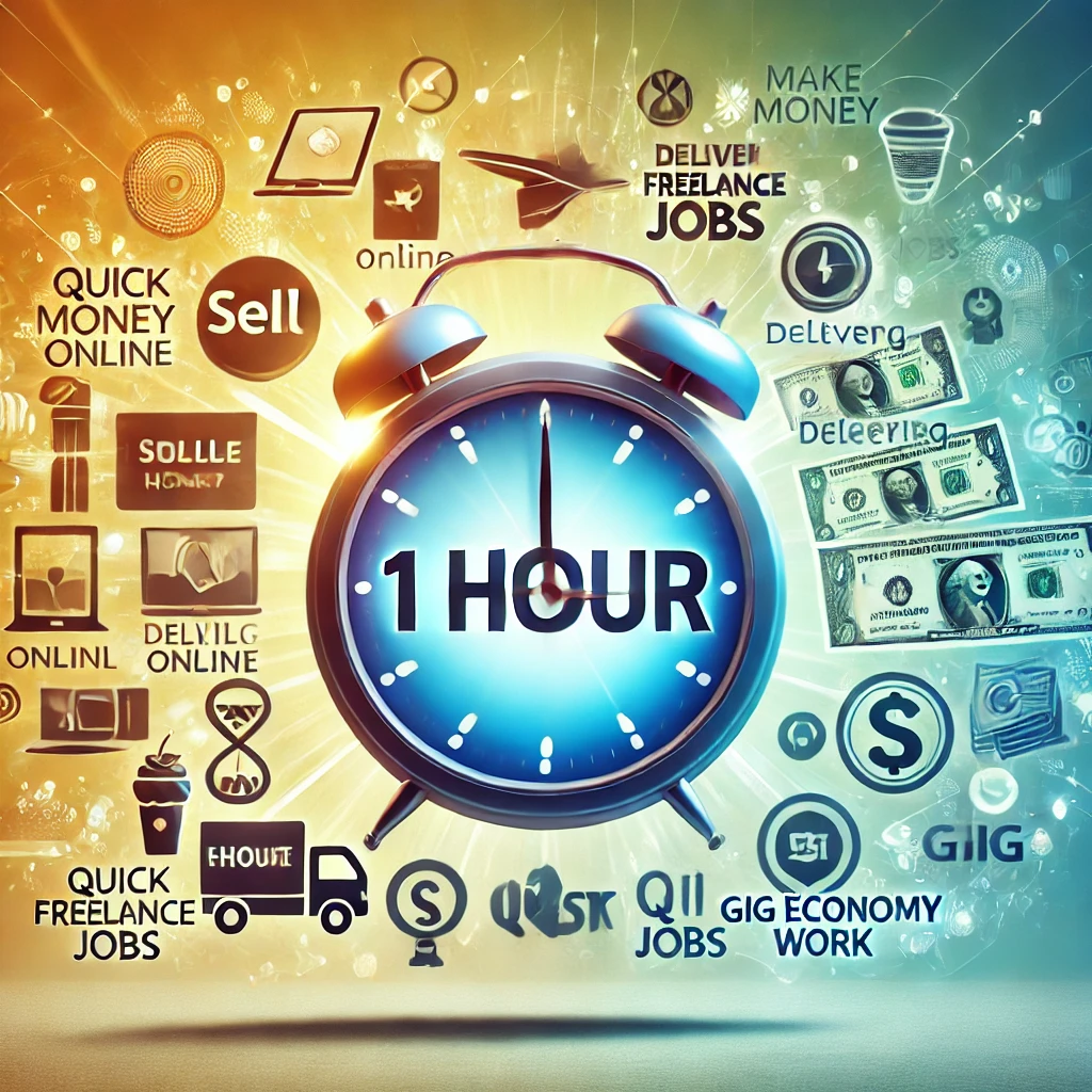 how to make money in one hour