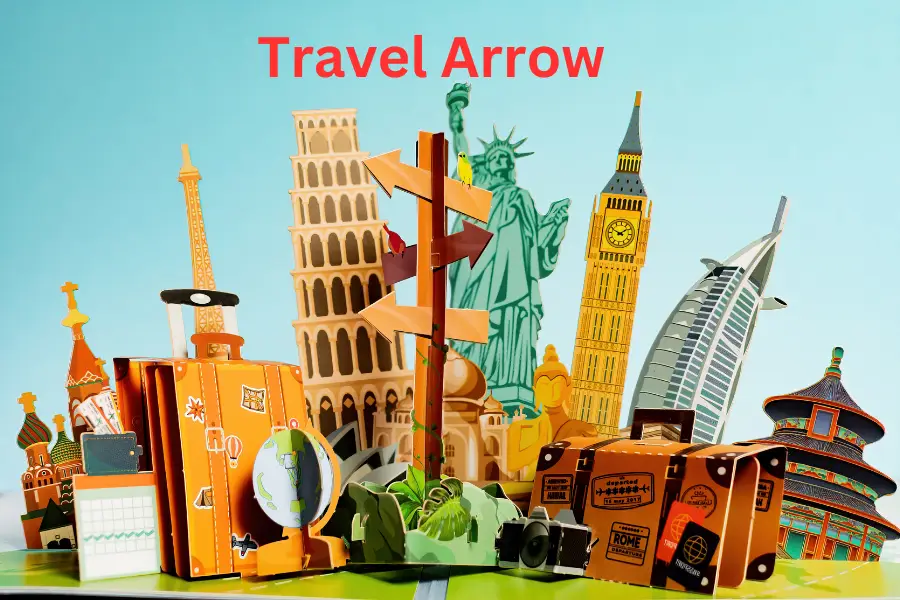 travel arrow