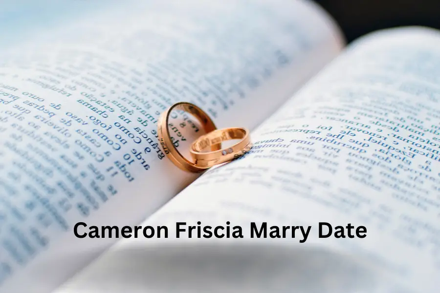 cameron friscia marry date